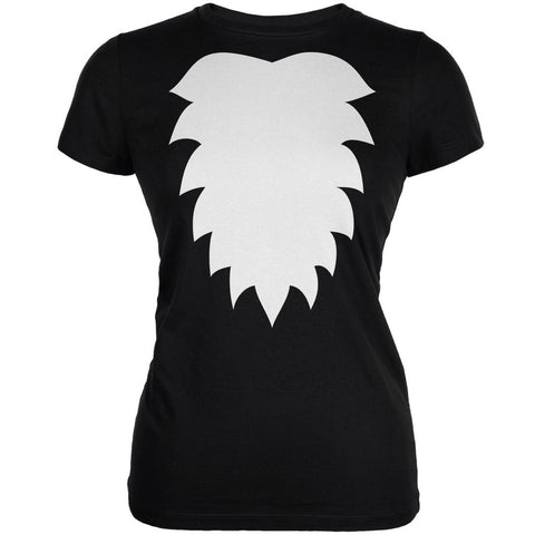 Skunk Costume Black Juniors Soft T-Shirt