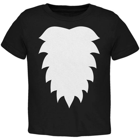 Skunk Costume Black Toddler T-Shirt