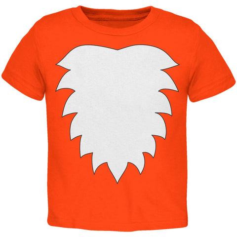 Fox Costume Orange Toddler T-Shirt