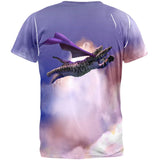 Flying Supercat All Over Adult T-Shirt