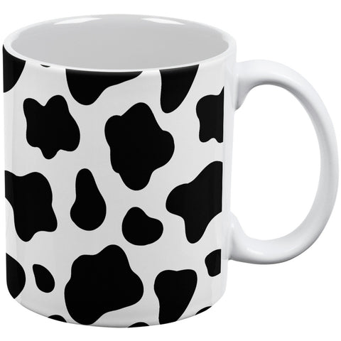 Cow Pattern White All Over Coffee Mug