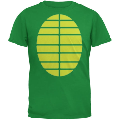 Halloween Turtle Costume Irish Green Adult T-Shirt
