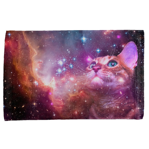 Galaxy Cat All Over Hand Towel