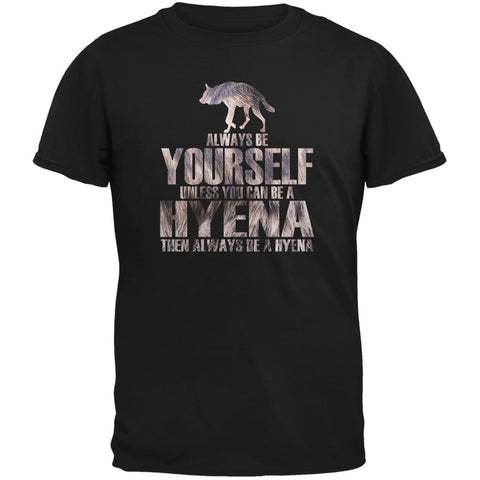 Always be Yourself Hyena Black Youth T-Shirt