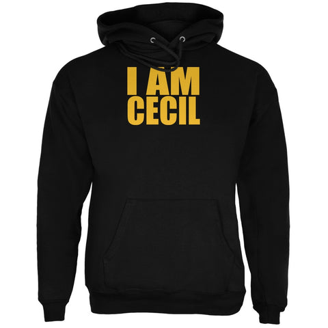 I Am Cecil Black Adult Hoodie