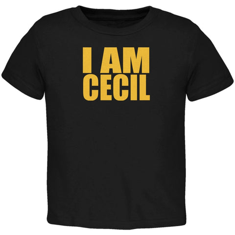 I Am Cecil Black Toddler T-Shirt