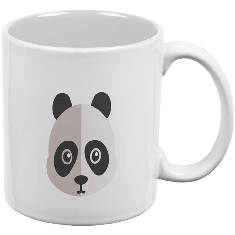 Cute Panda White All Over Coffee Mug