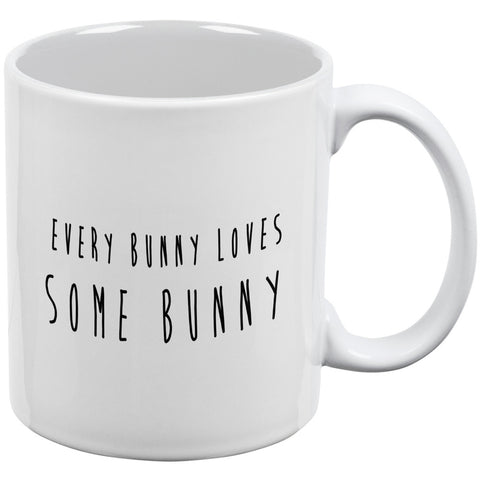 Every Bunny Loves Some Bunny White All Over Coffee Mug