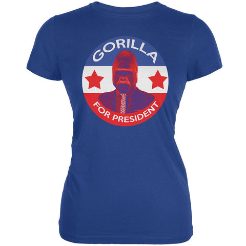 Election 2016 Gorilla For President Royal Juniors Soft T-Shirt