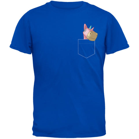 Pocket Pet Unicorn Royal Adult T-Shirt