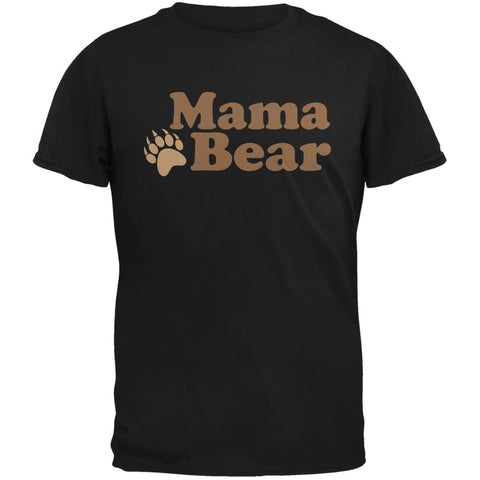 Mothers Day - Mama Bear Black Adult T-Shirt