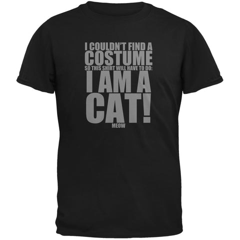 Halloween Cheap Cat Costume Black Youth T-Shirt