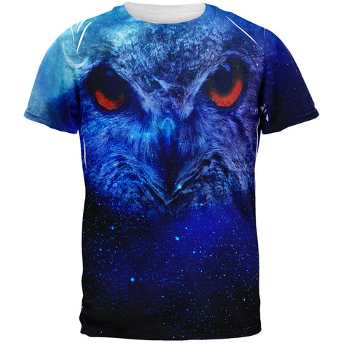 Celestial Owl All Over Adult T-Shirt