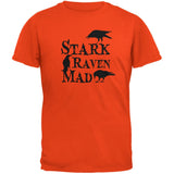 Halloween Stark Raven Mad Black Adult T-Shirt