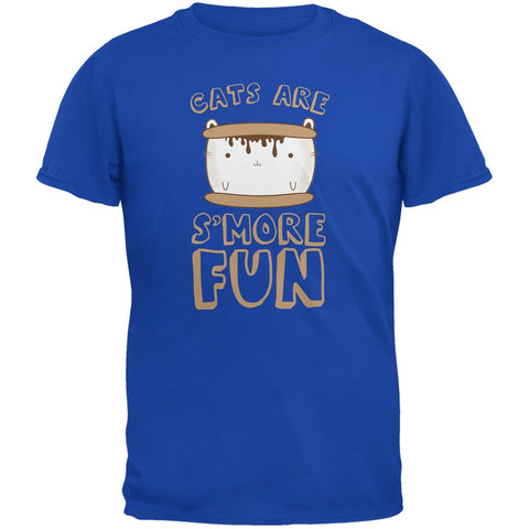Cats Are S'More Fun Royal Youth T-Shirt