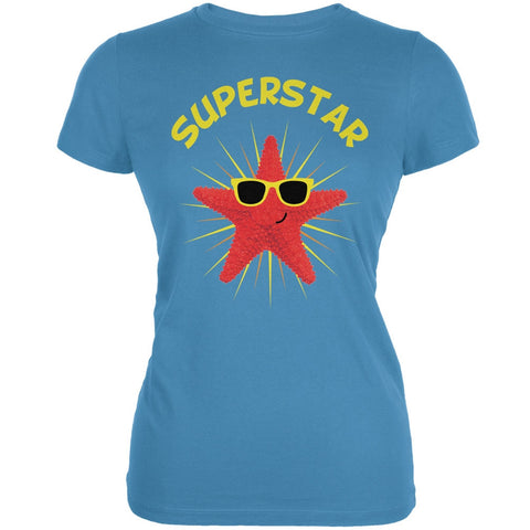 Starfish Superstar Aqua Juniors Soft T-Shirt