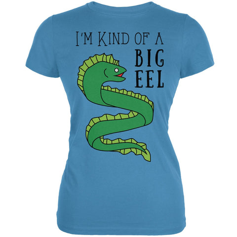I'm Kind of a Big Deal Eel Aqua Juniors Soft T-Shirt
