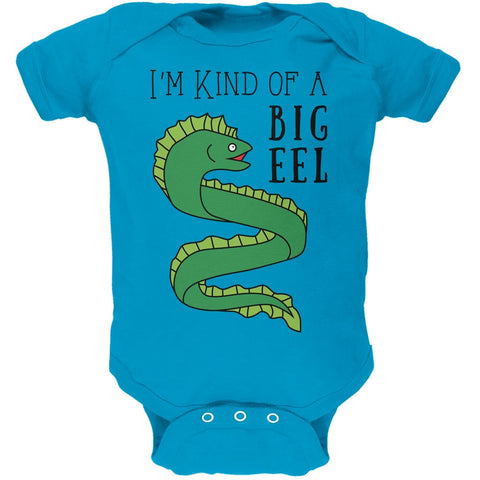 I'm Kind of a Big Deal Eel Turquoise Soft Baby One Piece