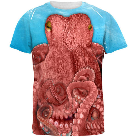 Octopus Costume All Over Adult T-Shirt