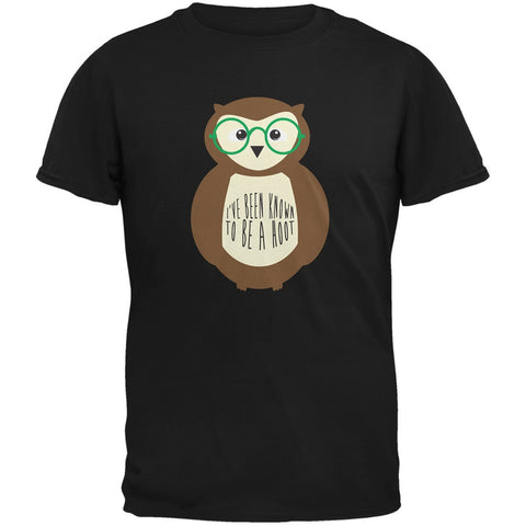 I've Been Known To Be A Hoot Owl Black Youth T-Shirt
