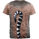 Halloween Costume Ring-Tailed Lemur Costume All Over Adult T-Shirt