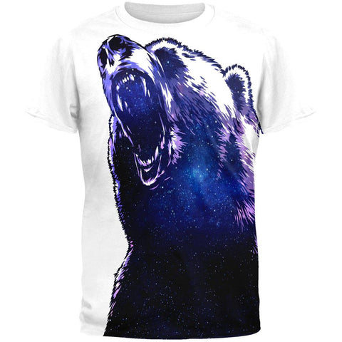 Galaxy Bear All Over Adult T-Shirt