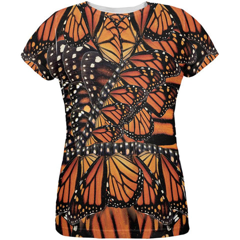 Monarch Butterfly Costume All Over Womens T-Shirt