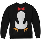 Halloween Penguin Costume Black Toddler Hoodie