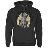 Dog Angel Blue Adult Hoodie