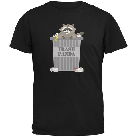 Trash Panda Raccoon Black Youth T-Shirt