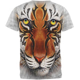 Tribal Tiger All Over Adult T-Shirt