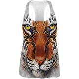 Tribal Tiger All Over Womens Racerback Tank Top