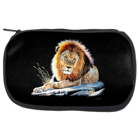 Lion On A Rock Makeup Bag