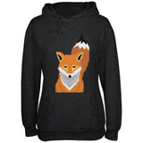 Winter Pixelated Fox Deep Royal Adult Hoodie