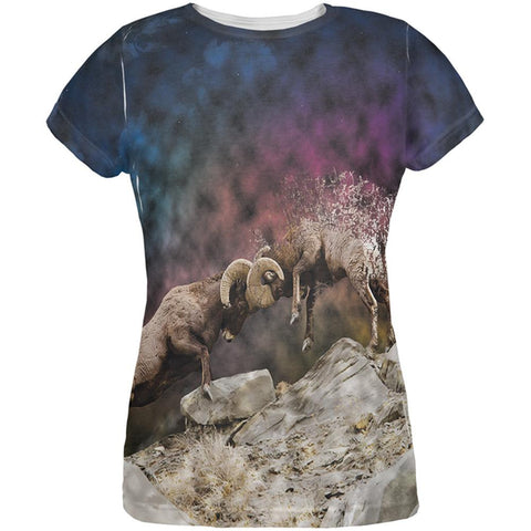 Ram Smash Explosion All Over Womens T-Shirt