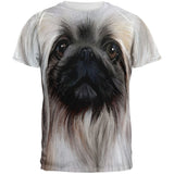 Pekingese Face All Over Adult T-Shirt