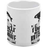 Always Be Yourself Killer Whale White All Over Coffee Mug
