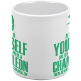 Always be Yourself Chameleon White All Over Coffee Mug Set Of 2