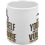 Always be Yourself Vulture White All Over Coffee Mug Set Of 2