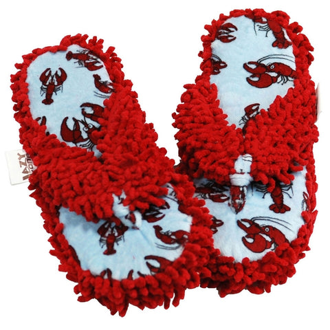 All-Over Lobster Women's Spa Slippers