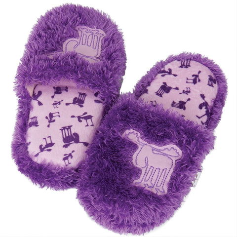 Moose Fuzzy Adult Spa Slippers