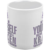 Always Be Yourself Kraken White All Over Coffee Mug