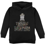 Always Be Yourself Trash Panda Black Adult Hoodie