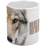 Wolves and Sheep White All Over Coffee Mug