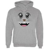 Anime Cat Face Neko Sand Adult Hoodie