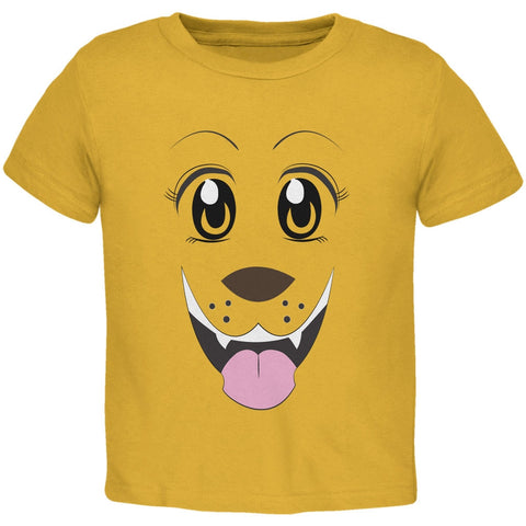 Anime Dog Face Inu Gold Youth T-Shirt