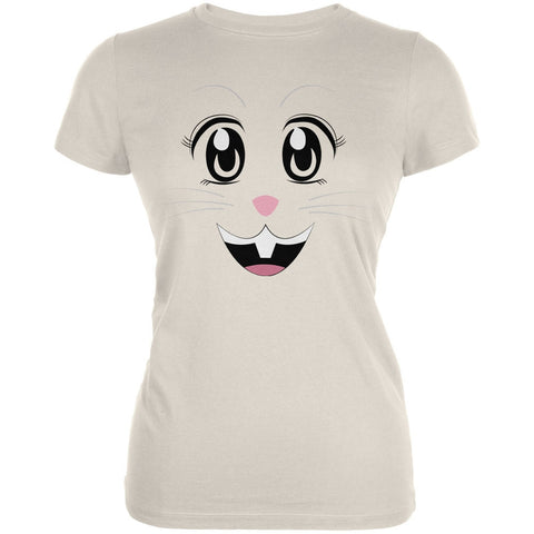 Anime Rabbit Face Usagi Soft Cream Juniors Soft T-Shirt