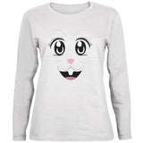 Anime Rabbit Face Usagi Natural Womens Long Sleeve T-Shirt