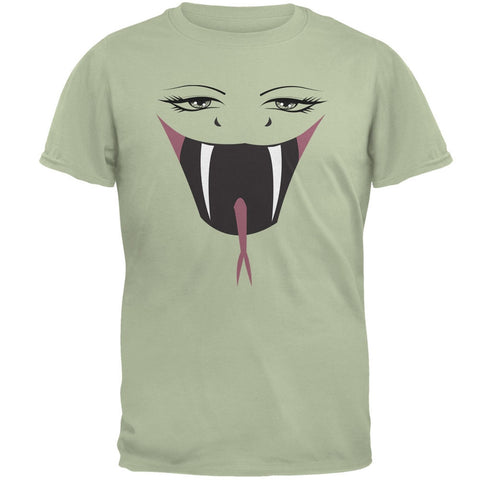 Anime Snake Face Hebi Serene Green Adult T-Shirt