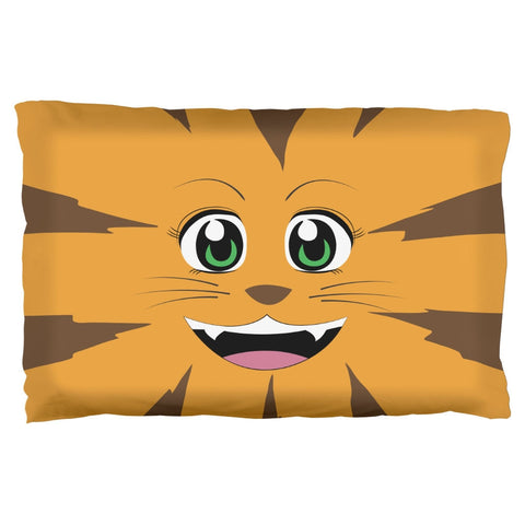Anime Cat Face Neko Pillow Case